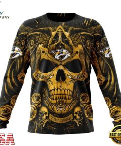 NHL Nashville Predators Special Design Halloween With Skull Art Hoodie, T Shirt , NHL Hockey 3D Shirt 6 NHL Nashville Predators Special Design Halloween With Skull Art Hoodie, T Shirt , NHL Hockey 3D Shirt Nhl Nashville Predators Special Design Halloween With Skull Art Hoodie T Shirt 3
