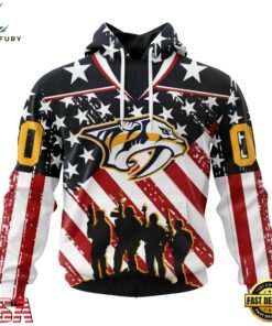 NHL Nashville Predators Specialized Kits For Honor USS Military Hoodie, T Shirt , NHL Hockey 3D Shirt Nhl Nashville Predators Specialized Kits For Honor Uss Military Hoodie T Shirt 1