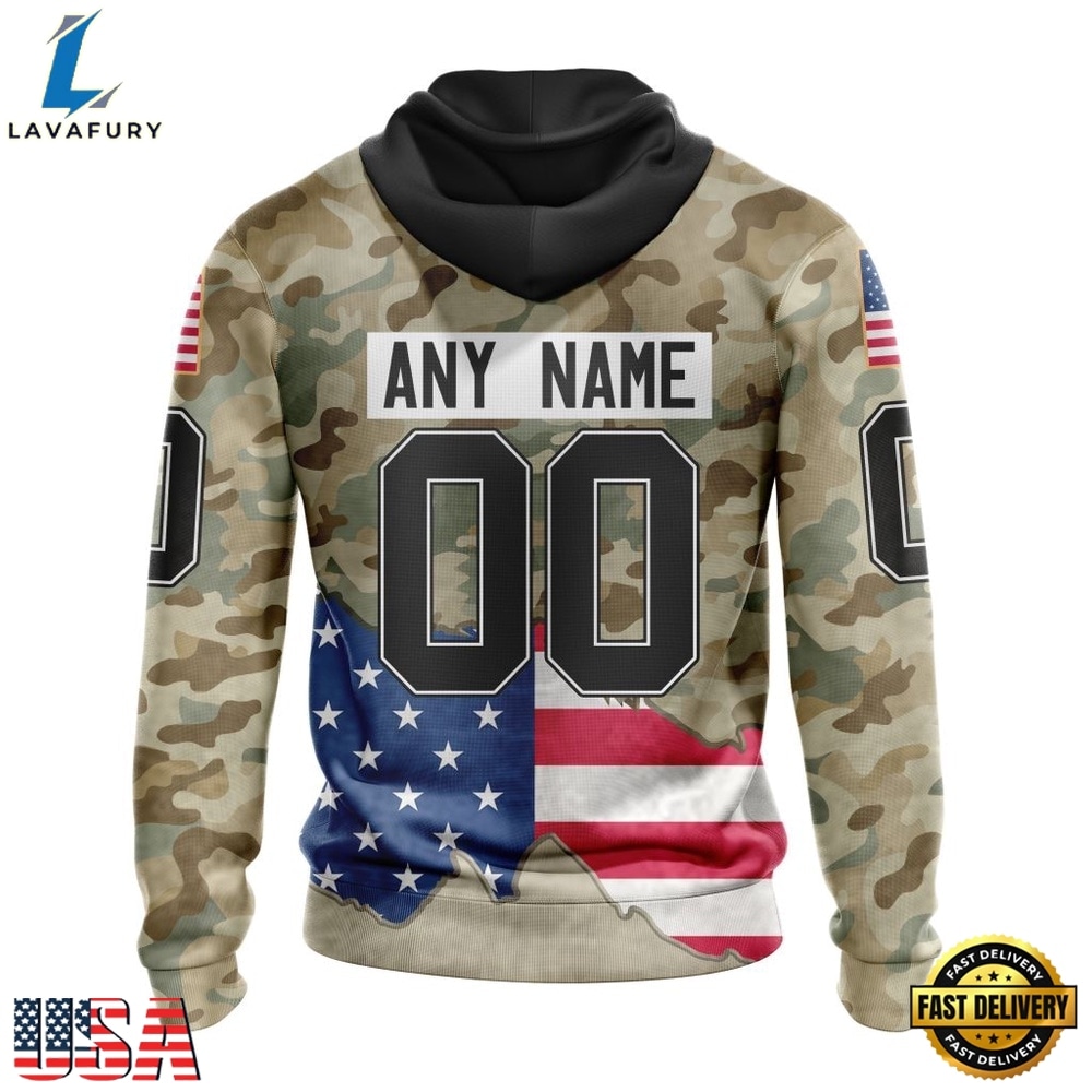 NHL Nashville Predators Specialized Kits For United State With Camo Color Hoodie, T Shirt , NHL Hockey 3D Shirt Nhl Nashville Predators Specialized Kits For United State With Camo Color Hoodie T Shirt 2