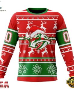NHL Nashville Predators Specialized Unisex Christmas Is Coming Hoodie, T Shirt , NHL Hockey 3D Shirt Nhl Nashville Predators Specialized Unisex Christmas IS Coming Hoodie T Shirt 3