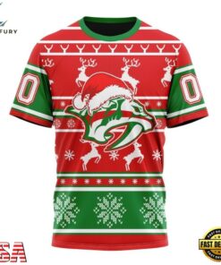 NHL Nashville Predators Specialized Unisex Christmas Is Coming Hoodie, T Shirt , NHL Hockey 3D Shirt Nhl Nashville Predators Specialized Unisex Christmas IS Coming Hoodie T Shirt 4