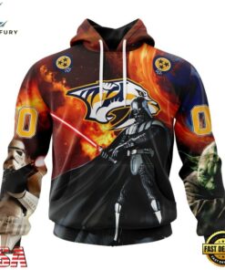 NHL Nashville Predators x Star War Specialized Design Hoodie, T Shirt , NHL Hockey 3D Shirt Nhl Nashville Predators X Star War Specialized Design Hoodie T Shirt 1