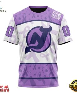 NHL New Jersey Devils Special Lavender Fight Cancer Hoodie, T Shirt , NHL Hockey 3D Shirt Nhl New Jersey Devils Special Lavender Fight Cancer Hoodie T Shirt 5