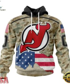NHL New Jersey Devils Specialized Kits For United State With Camo Color Hoodie, T Shirt , NHL Hockey 3D Shirt Nhl New Jersey Devils Specialized Kits For United State With Camo Color Hoodie T Shirt 1
