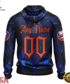NHL New York Islanders Special Design Halloween With Skull Art Hoodie, T Shirt , NHL Hockey 3D Shirt Nhl New York Islanders Special Design Halloween With Skull Art Hoodie T Shirt 2