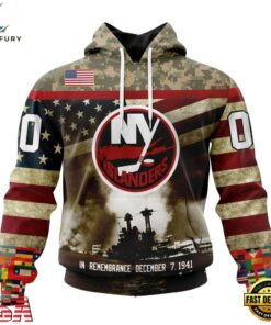NHL New York Islanders Specialized Unisex Kits Remember Pearl Harbor Hoodie, T Shirt , NHL Hockey 3D Shirt Nhl New York Islanders Specialized Unisex Kits Remember Pearl Harbor Hoodie T Shirt 1