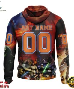 NHL New York Islanders x Star War Specialized Design Hoodie, T Shirt , NHL Hockey 3D Shirt Nhl New York Islanders X Star War Specialized Design Hoodie T Shirt 2