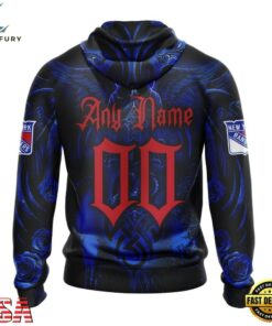 NHL New York Rangers Special Design Halloween With Skull Art Hoodie, T Shirt , NHL Hockey 3D Shirt Nhl New York Rangers Special Design Halloween With Skull Art Hoodie T Shirt 2