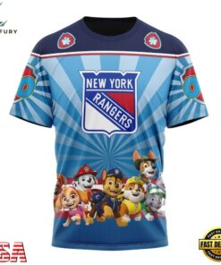 NHL New York Rangers Special Paw Patrol Kits Hoodie, T Shirt , NHL Hockey 3D Shirt Nhl New York Rangers Special Paw Patrol Kits Hoodie T Shirt 4