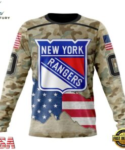 NHL New York Rangers Specialized Kits For United State With Camo Color Hoodie, T Shirt , NHL Hockey 3D Shirt Nhl New York Rangers Specialized Kits For United State With Camo Color Hoodie T Shirt 3