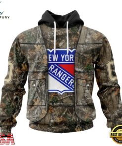 NHL New York Rangers Specialized Unisex Vest Kits With Realtree Camo Hoodie, T Shirt, NHL Hockey 3D Shirt Nhl New York Rangers Specialized Unisex Vest Kits With Realtree Camo Hoodie T Shirt 1