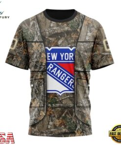 NHL New York Rangers Specialized Unisex Vest Kits With Realtree Camo Hoodie, T Shirt, NHL Hockey 3D Shirt Nhl New York Rangers Specialized Unisex Vest Kits With Realtree Camo Hoodie T Shirt 4