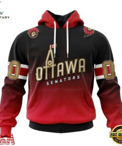 NHL Ottawa Senators Special Retro Gradient Design Hoodie, T Shirt, NHL Hockey 3D Shirt Nhl Ottawa Senators Special Retro Gradient Design Hoodie T Shirt 1