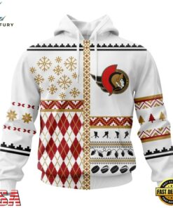 NHL Ottawa Senators Specialized Christmas Is Coming New Design Hoodie, T Shirt , NHL Hockey 3D Shirt Nhl Ottawa Senators Specialized Christmas IS Coming New Design Hoodie T Shirt 1