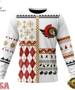 NHL Ottawa Senators Specialized Christmas Is Coming New Design Hoodie, T Shirt , NHL Hockey 3D Shirt Nhl Ottawa Senators Specialized Christmas IS Coming New Design Hoodie T Shirt 3