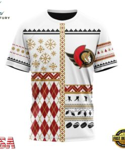 NHL Ottawa Senators Specialized Christmas Is Coming New Design Hoodie, T Shirt , NHL Hockey 3D Shirt Nhl Ottawa Senators Specialized Christmas IS Coming New Design Hoodie T Shirt 4