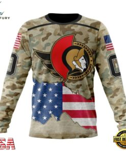 NHL Ottawa Senators Specialized Kits For United State With Camo Color Hoodie, T Shirt , NHL Hockey 3D Shirt Nhl Ottawa Senators Specialized Kits For United State With Camo Color Hoodie T Shirt 3