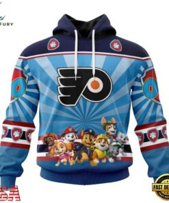 NHL Philadelphia Flyers Special Paw Patrol Kits Hoodie, T Shirt , NHL Hockey 3D Shirt Nhl Philadelphia Flyers Special Paw Patrol Kits Hoodie T Shirt 1