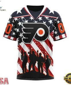 NHL Philadelphia Flyers Specialized Kits For Honor USS Military Hoodie, T Shirt , NHL Hockey 3D Shirt Nhl Philadelphia Flyers Specialized Kits For Honor Uss Military Hoodie T Shirt 4