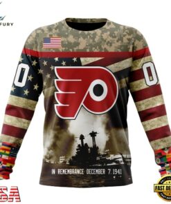 NHL Philadelphia Flyers Specialized Unisex Kits Remember Pearl Harbor Hoodie, T Shirt , NHL Hockey 3D Shirt Nhl Philadelphia Flyers Specialized Unisex Kits Remember Pearl Harbor Hoodie T Shirt 3