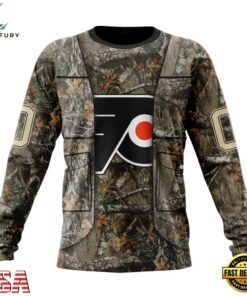 NHL Philadelphia Flyers Specialized Unisex Vest Kits With Realtree Camo Hoodie, T Shirt, NHL Hockey 3D Shirt Nhl Philadelphia Flyers Specialized Unisex Vest Kits With Realtree Camo Hoodie T Shirt 3