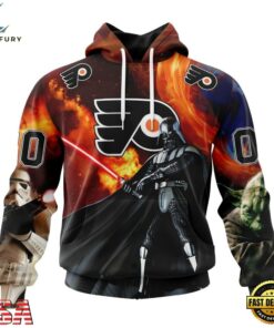NHL Philadelphia Flyers x Star War Specialized Design Hoodie, T Shirt , NHL Hockey 3D Shirt Nhl Philadelphia Flyers X Star War Specialized Design Hoodie T Shirt 1