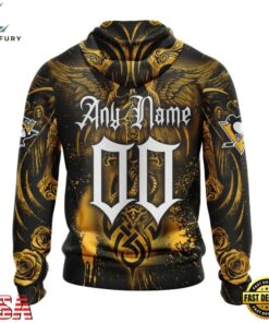 NHL Pittsburgh Penguins Special Design Halloween With Skull Art Hoodie, T Shirt , NHL Hockey 3D Shirt Nhl Pittsburgh Penguins Special Design Halloween With Skull Art Hoodie T Shirt 2