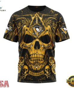 NHL Pittsburgh Penguins Special Design Halloween With Skull Art Hoodie, T Shirt , NHL Hockey 3D Shirt Nhl Pittsburgh Penguins Special Design Halloween With Skull Art Hoodie T Shirt 4