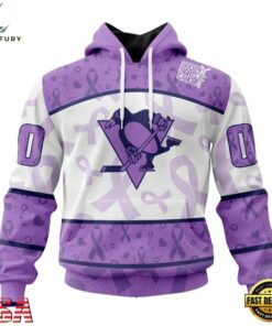 NHL Pittsburgh Penguins Special Lavender Fight Cancer Hoodie, T Shirt , NHL Hockey 3D Shirt Nhl Pittsburgh Penguins Special Lavender Fight Cancer Hoodie T Shirt 1
