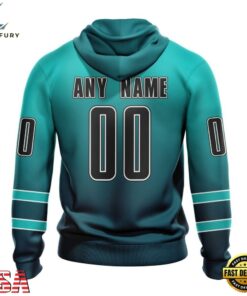 NHL San Jose Sharks Special Retro Gradient Design Hoodie, T Shirt, NHL Hockey 3D Shirt Nhl San Jose Sharks Special Retro Gradient Design Hoodie T Shirt 2