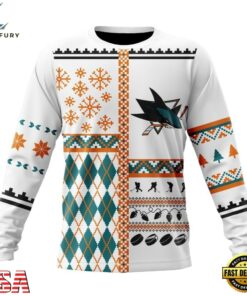 NHL San Jose Sharks Specialized Christmas Is Coming New Design Hoodie, T Shirt , NHL Hockey 3D Shirt Nhl San Jose Sharks Specialized Christmas IS Coming New Design Hoodie T Shirt 3