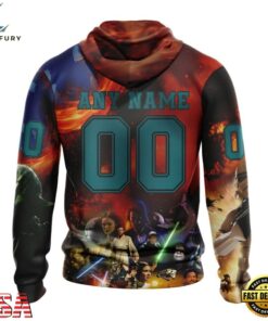 NHL San Jose Sharks x Star War Specialized Design Hoodie, T Shirt , NHL Hockey 3D Shirt Nhl San Jose Sharks X Star War Specialized Design Hoodie T Shirt 2