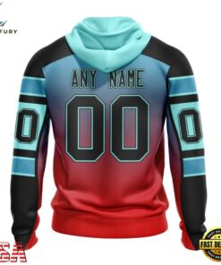NHL Seattle Kraken Special Retro Gradient Design Hoodie, T Shirt, NHL Hockey 3D Shirt Nhl Seattle Kraken Special Retro Gradient Design Hoodie T Shirt 2