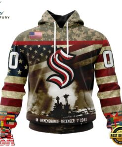 NHL Seattle Kraken Specialized Unisex Kits Remember Pearl Harbor Hoodie, T Shirt , NHL Hockey 3D Shirt Nhl Seattle Kraken Specialized Unisex Kits Remember Pearl Harbor Hoodie T Shirt 1