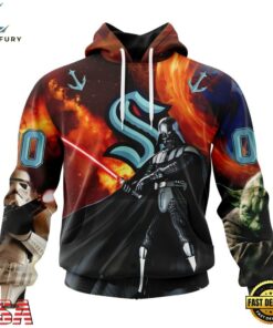 NHL Seattle Kraken x Star War Specialized Design Hoodie, T Shirt , NHL Hockey 3D Shirt Nhl Seattle Kraken X Star War Specialized Design Hoodie T Shirt 1