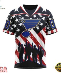 NHL St. Louis Blues Specialized Kits For Honor USS Military Hoodie, T Shirt , NHL Hockey 3D Shirt Nhl ST Louis Blues Specialized Kits For Honor Uss Military Hoodie T Shirt 4