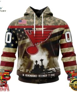 NHL St. Louis Blues Specialized Unisex Kits Remember Pearl Harbor Hoodie, T Shirt , NHL Hockey 3D Shirt Nhl ST Louis Blues Specialized Unisex Kits Remember Pearl Harbor Hoodie T Shirt 1
