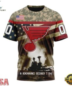 NHL St. Louis Blues Specialized Unisex Kits Remember Pearl Harbor Hoodie, T Shirt , NHL Hockey 3D Shirt Nhl ST Louis Blues Specialized Unisex Kits Remember Pearl Harbor Hoodie T Shirt 4