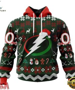 NHL Tampa Bay Lightning Hockey Christmas Is Coming 2026 Hoodie, T Shirt , NHL Hockey 3D Shirt Nhl Tampa Bay Lightning Hockey Christmas IS Coming 2026 Hoodie T Shirt 1