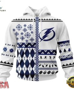 NHL Tampa Bay Lightning Specialized Christmas Is Coming New Design Hoodie, T Shirt , NHL Hockey 3D Shirt Nhl Tampa Bay Lightning Specialized Christmas IS Coming New Design Hoodie T Shirt 1