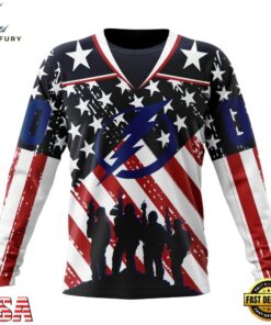 NHL Tampa Bay Lightning Specialized Kits For Honor USS Military Hoodie, T Shirt , NHL Hockey 3D Shirt Nhl Tampa Bay Lightning Specialized Kits For Honor Uss Military Hoodie T Shirt 3