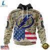 NHL Tampa Bay Lightning Specialized Kits For United State With Camo Color Hoodie, T Shirt , NHL Hockey 3D Shirt Nhl Tampa Bay Lightning Specialized Kits For United State With Camo Color Hoodie T Shirt 1