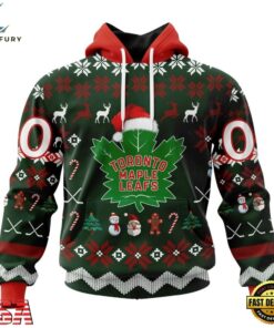 NHL Toronto Maple Leafs Hockey Christmas Is Coming 2026 Hoodie, T Shirt , NHL Hockey 3D Shirt Nhl Toronto Maple Leafs Hockey Christmas IS Coming 2026 Hoodie T Shirt 1