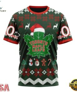 NHL Toronto Maple Leafs Hockey Christmas Is Coming 2026 Hoodie, T Shirt , NHL Hockey 3D Shirt Nhl Toronto Maple Leafs Hockey Christmas IS Coming 2026 Hoodie T Shirt 4