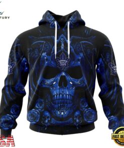 NHL Toronto Maple Leafs Special Design Halloween With Skull Art Hoodie, T Shirt , NHL Hockey 3D Shirt Nhl Toronto Maple Leafs Special Design Halloween With Skull Art Hoodie T Shirt 1
