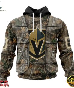 NHL Vegas Golden Knights Specialized Unisex Vest Kits With Realtree Camo Hoodie, T Shirt, NHL Hockey 3D Shirt Nhl Vegas Golden Knights Specialized Unisex Vest Kits With Realtree Camo Hoodie T Shirt 1