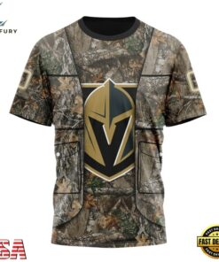 NHL Vegas Golden Knights Specialized Unisex Vest Kits With Realtree Camo Hoodie, T Shirt, NHL Hockey 3D Shirt Nhl Vegas Golden Knights Specialized Unisex Vest Kits With Realtree Camo Hoodie T Shirt 4