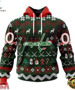 NHL Washington Capitals Hockey Christmas Is Coming 2026 Hoodie, T Shirt , NHL Hockey 3D Shirt Nhl Washington Capitals Hockey Christmas IS Coming 2026 Hoodie T Shirt 1