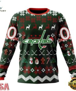 NHL Washington Capitals Hockey Christmas Is Coming 2026 Hoodie, T Shirt , NHL Hockey 3D Shirt Nhl Washington Capitals Hockey Christmas IS Coming 2026 Hoodie T Shirt 3