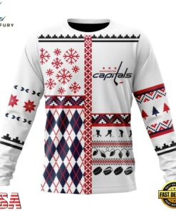 NHL Washington Capitals Specialized Christmas Is Coming New Design Hoodie, T Shirt , NHL Hockey 3D Shirt Nhl Washington Capitals Specialized Christmas IS Coming New Design Hoodie T Shirt 3